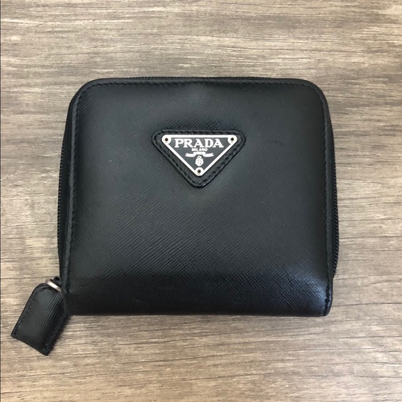 Prada Handbags - Authentic Prada compact zip wallet